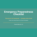 Emergency Preparedness Checklist