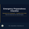 Emergency Preparedness Checklist